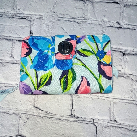 Vera Bradley Handbags - Vera Bradley travel floral wallet